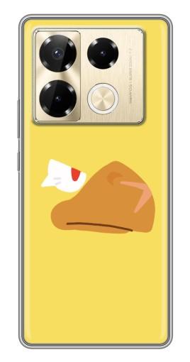 Чехол с печатью "Gold Crow" для Infinix Note 40 Pro
