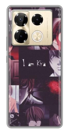 Чехол с принтом "I am Kira" для Infinix Note 40 Pro