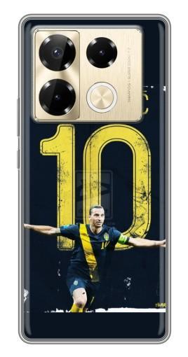 Чехол с печатью "Ибрагимович 10" для Infinix Note 40 Pro