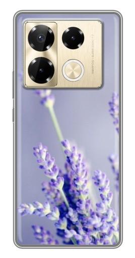Чехол с принтом "Лаванда вблизи" для Infinix Note 40 Pro