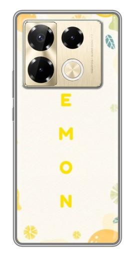 Чехол с картинкой "Lemon" для Infinix Note 40 Pro