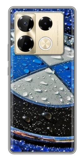 Чехол с печатью "Лого BMW" для Infinix Note 40 Pro
