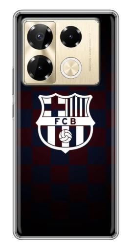 Чехол с принтом "Лого FCB" для Infinix Note 40 Pro