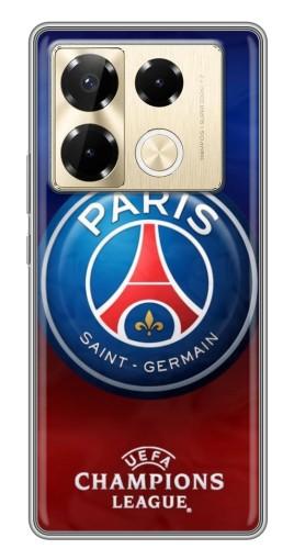 Чехол с картинкой "Логотип ПСЖ" для Infinix Note 40 Pro