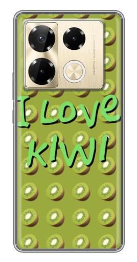 Чехол с картинкой "Love Kiwi" для Infinix Note 40 Pro