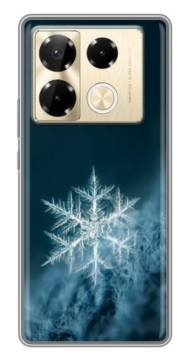 Силиконовый чехол с изображением "Маленькая снежинка" для Infinix Note 40 Pro