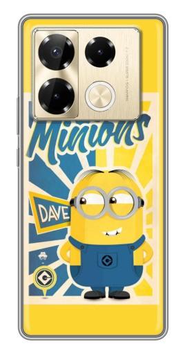 Чехол с принтом "Minions" для Infinix Note 40 Pro