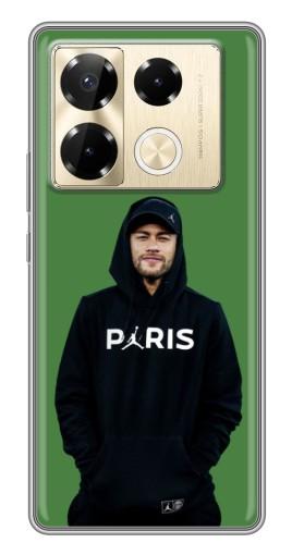 Чехол с картинкой "Неймар Paris" для Infinix Note 40 Pro