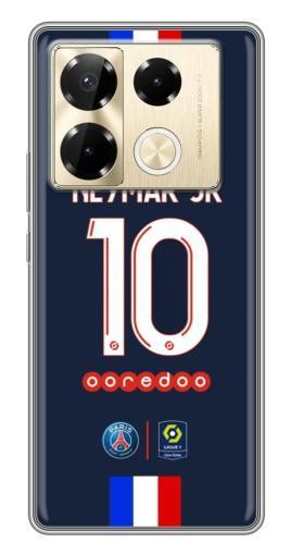 Чехол с принтом "Номер Неймара" для Infinix Note 40 Pro