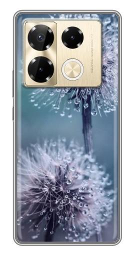 Чехол с принтом "Одуванчик с капельками" для Infinix Note 40 Pro