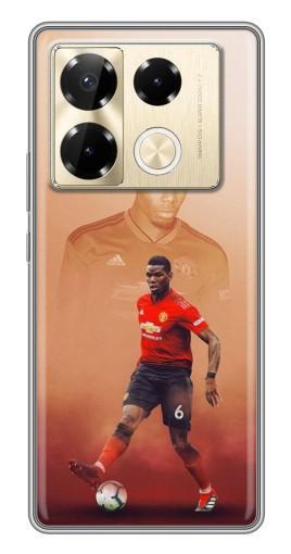 Чехол с печатью "Pogba с Манчестера" для Infinix Note 40 Pro