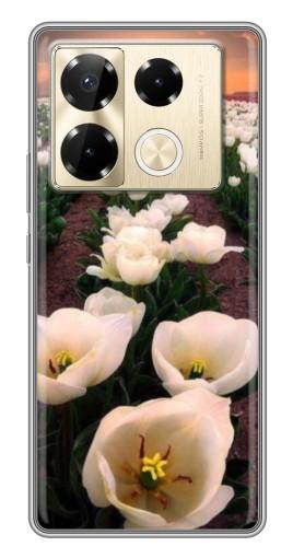 Чехол с принтом "Поле тульпанов " для Infinix Note 40 Pro