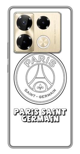 Чехол с печатью "PSG логотип" для Infinix Note 40 Pro