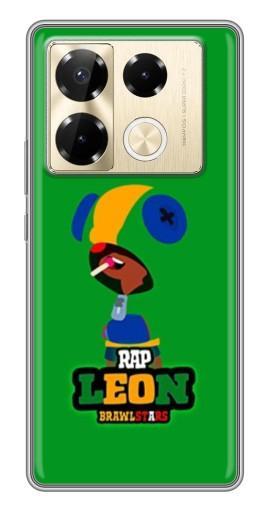 Чехол с картинкой "RAP Leon" для Infinix Note 40 Pro