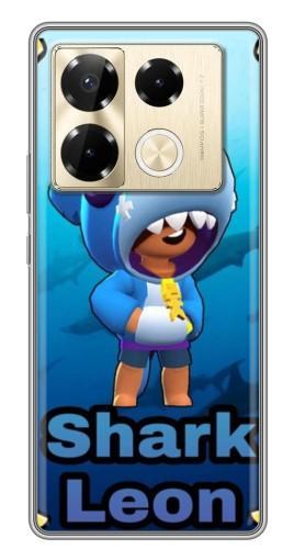 Чехол с картинкой "Shark Leon" для Infinix Note 40 Pro
