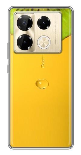 Силиконовый чехол с изображением "Сочный Kiwi" для Infinix Note 40 Pro