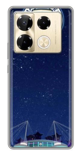 Чехол с картинкой "Стадион Ман Сити" для Infinix Note 40 Pro