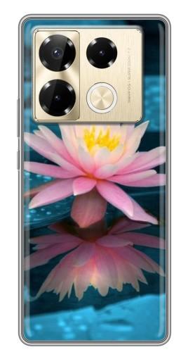 Чехол с принтом "Водяная лилия" для Infinix Note 40 Pro
