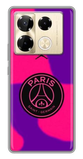 Чехол с картинкой "Яркий лого PSG" для Infinix Note 40 Pro