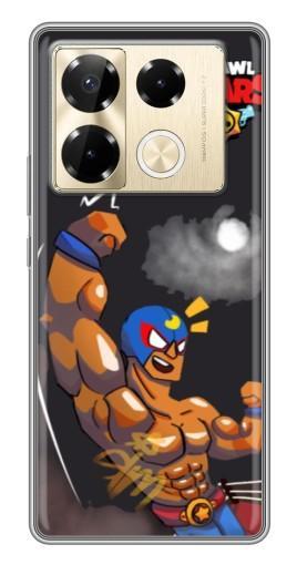 Силиконовый чехол с изображением "Ель Примо АРТ" для Infinix Note 40 Pro