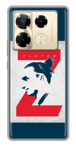 Чехол с принтом "Zlatan" для Infinix Note 40 Pro