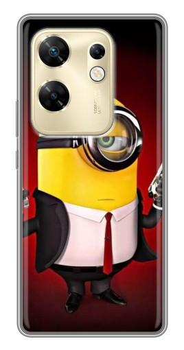 Чехол с принтом "Агент Миньон" для Infinix Zero 30