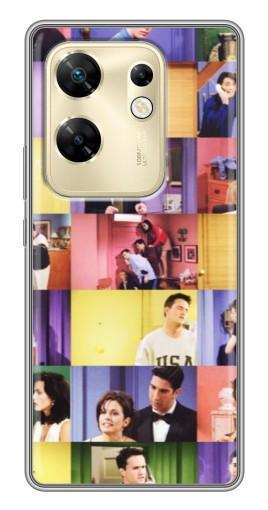 Чехол с печатью "Актеры Друзья" для Infinix Zero 30