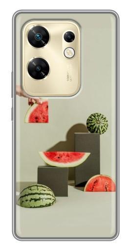 Чехол с печатью "Арт Арбузы" для Infinix Zero 30