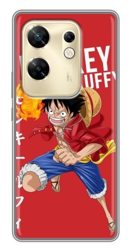 Чехол с печатью "Атакующий D Luffy" для Infinix Zero 30