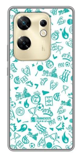 Чехол с печатью "Атрибутика Real Madrid" для Infinix Zero 30