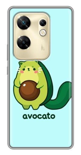 Силиконовый чехол с изображением "Avocato" для Infinix Zero 30