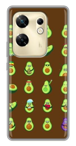 Чехол с картинкой "Авокадики" для Infinix Zero 30
