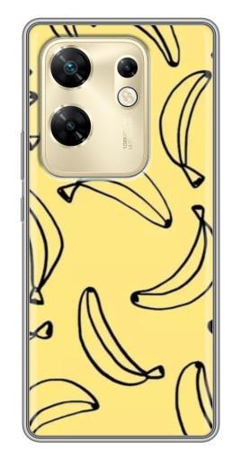 Чехол с принтом "Бананчики" для Infinix Zero 30