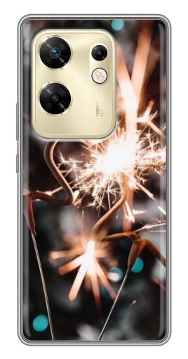 Чехол с печатью "Бенгальские огни" для Infinix Zero 30