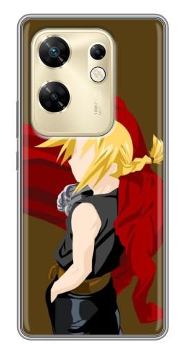 Силиконовый чехол с изображением "Безликий Эрлик" для Infinix Zero 30
