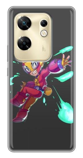 Чехол с принтом "Боец MAX" для Infinix Zero 30