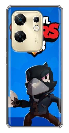 Чехол с принтом "Боевой Crow" для Infinix Zero 30