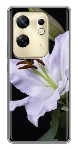 Чехол с картинкой "Большая лилия" для Infinix Zero 30