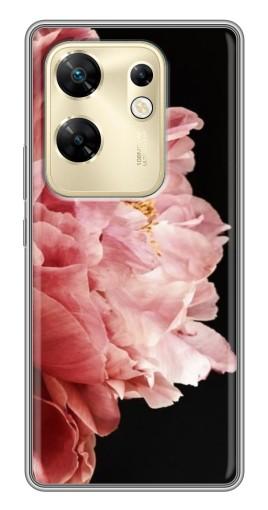 Чехол с принтом "Большой пион " для Infinix Zero 30