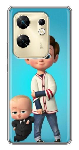 Чехол с принтом "Boss and Boy" для Infinix Zero 30