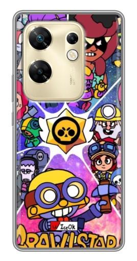 Чехол с принтом "Brawl заставка" для Infinix Zero 30