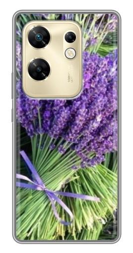 Силиконовый чехол с изображением "Букет лаванды" для Infinix Zero 30