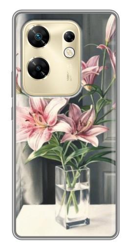 Чехол с картинкой "Букет лилии" для Infinix Zero 30