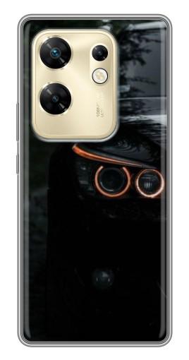 Чехол с картинкой "Черный БМВ" для Infinix Zero 30