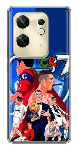 Чехол с печатью "CR7" для Infinix Zero 30