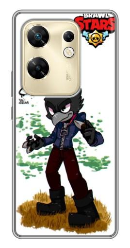Чехол с картинкой "Crow" для Infinix Zero 30