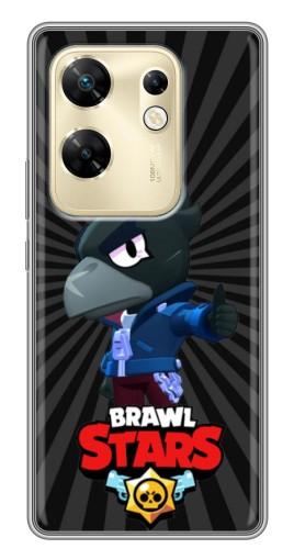 Чехол с принтом "Crow Brawl Stars" для Infinix Zero 30