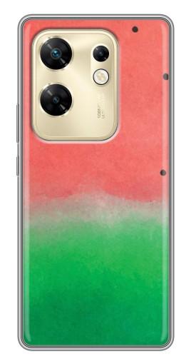 Чехол с картинкой "Дизайн арбуза" для Infinix Zero 30