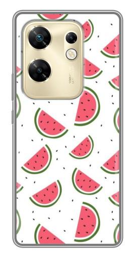 Чехол с картинкой "Дольки арбуза" для Infinix Zero 30