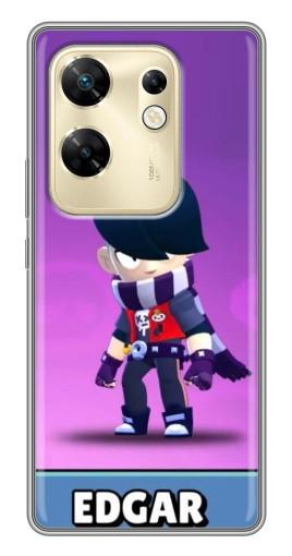 Силиконовый чехол с изображением "EDGAR" для Infinix Zero 30